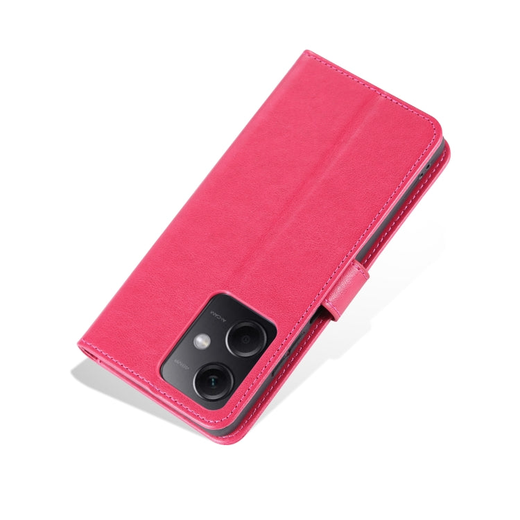 For Xiaomi Redmi Note 12 AZNS Sheepskin Texture Flip Leather Phone Case