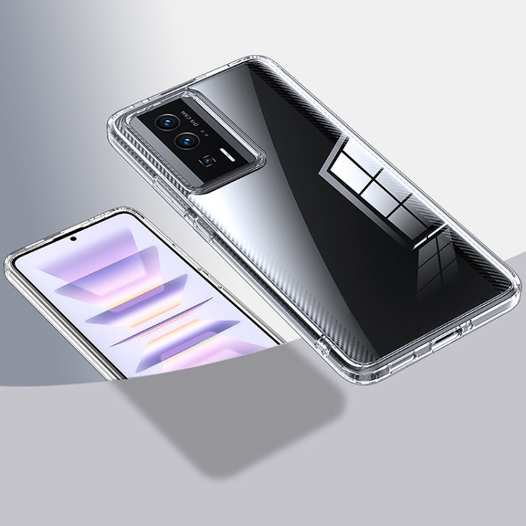 For Xiaomi Redmi K60 Armor Clear TPU Hard PC Phone Case