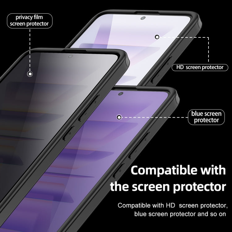 For Xiaomi Redmi K60 Armor Clear TPU Hard PC Phone Case