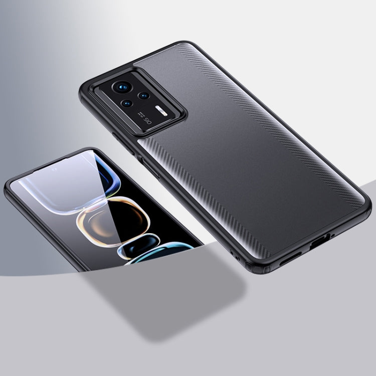 For Xiaomi Redmi K60E Armor Clear TPU Hard PC Phone Case