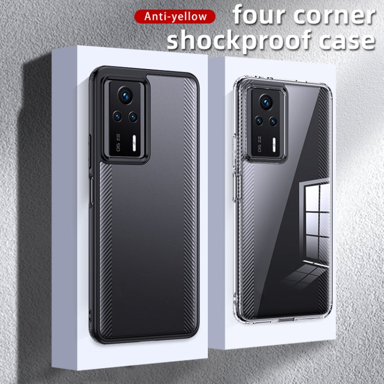 For Xiaomi Redmi K60E Armor Clear TPU Hard PC Phone Case