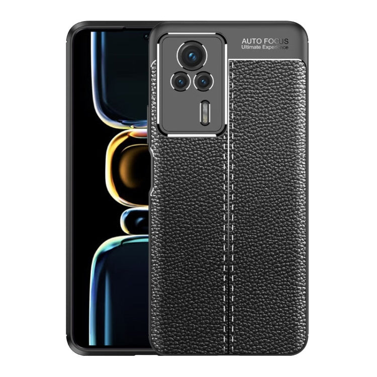 For Xiaomi Redmi K60E Litchi Texture TPU Phone Case