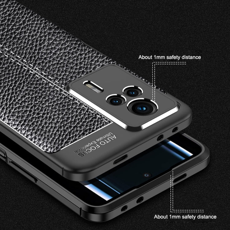 For Xiaomi Redmi K60E Litchi Texture TPU Phone Case