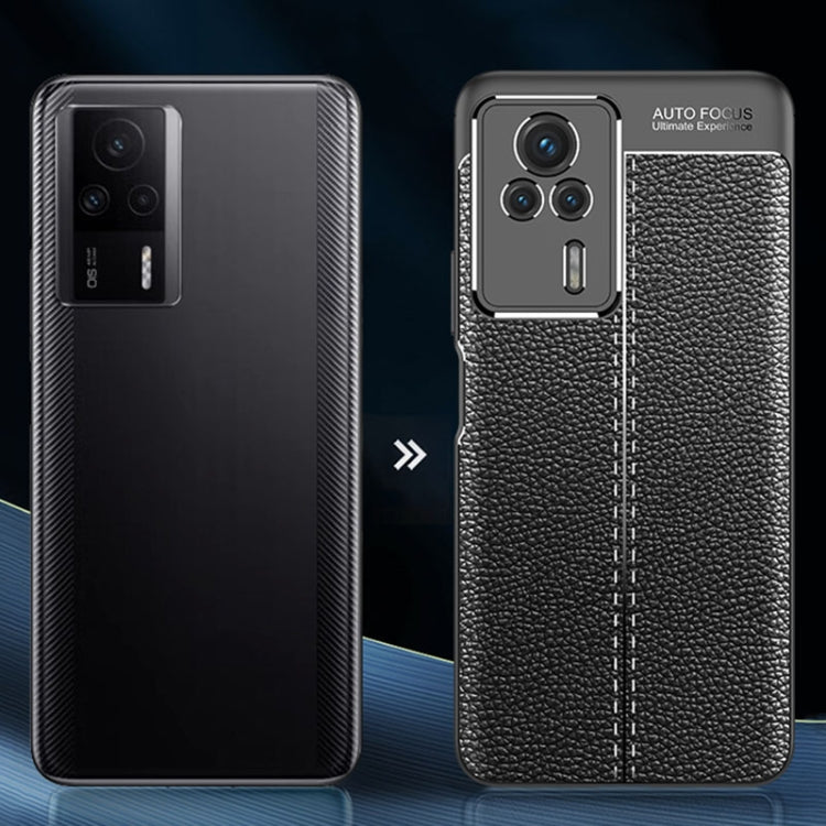 For Xiaomi Redmi K60E Litchi Texture TPU Phone Case