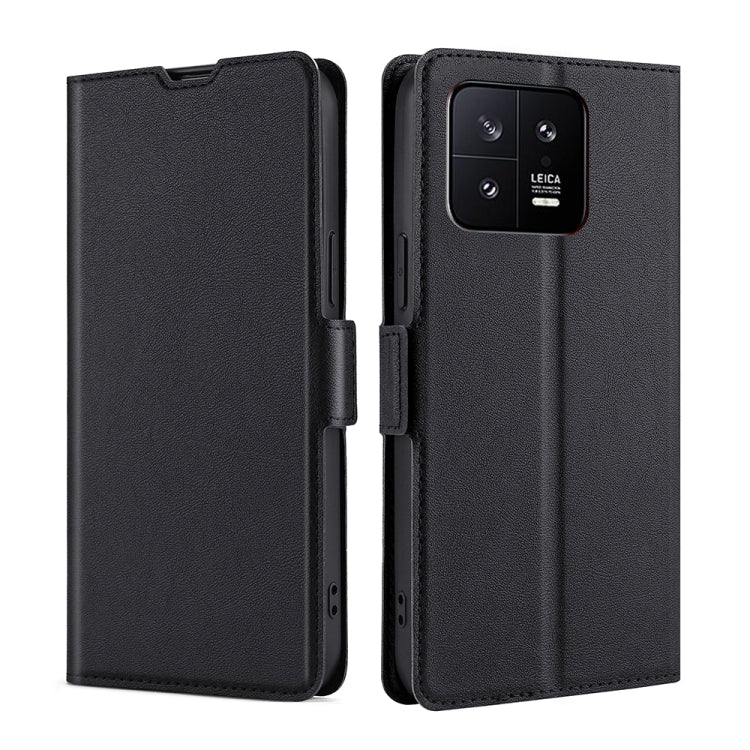 For Xiaomi 13 Ultra-thin Voltage Side Buckle Leather Phone Case