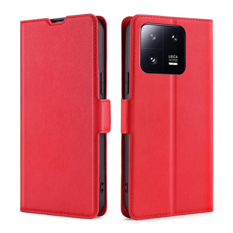 For Xiaomi 13 Pro Ultra-thin Voltage Side Buckle Leather Phone Case