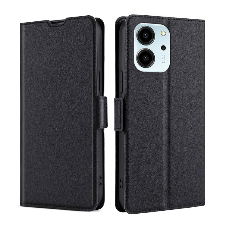 For Honor 80 SE Ultra-thin Voltage Side Buckle Leather Phone Case