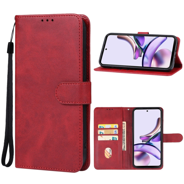 For Motorola Moto G13 / G23 Leather Phone Case