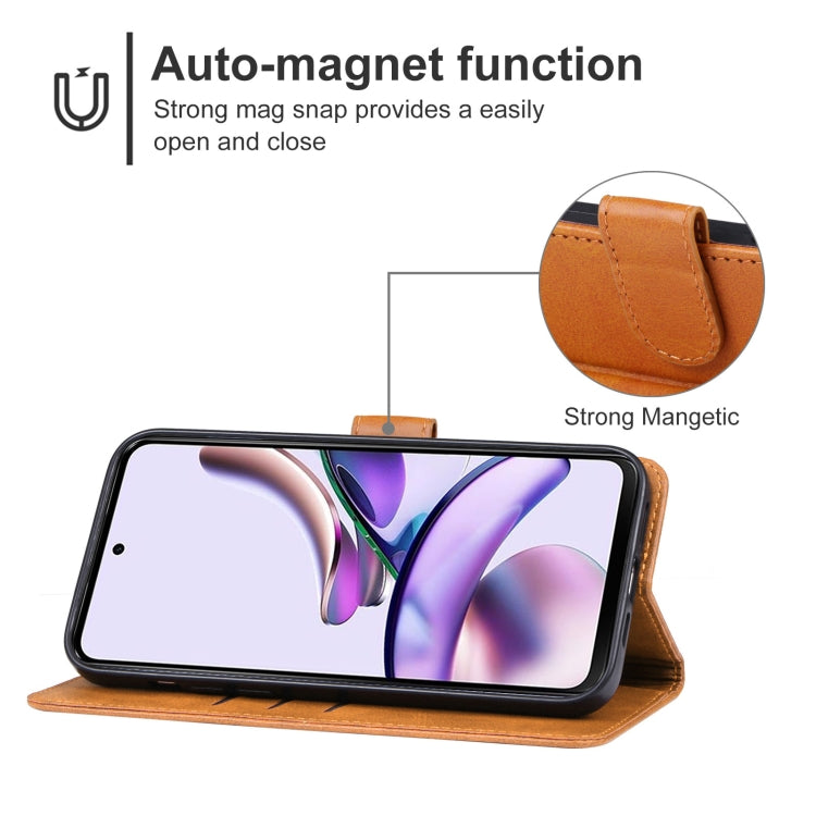 For Motorola Moto G13 / G23 Leather Phone Case