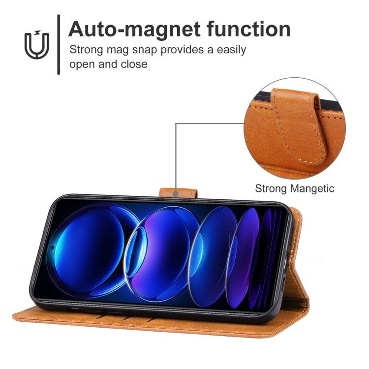 For Xiaomi Redmi Note 12 Pro+ Global Leather Phone Case