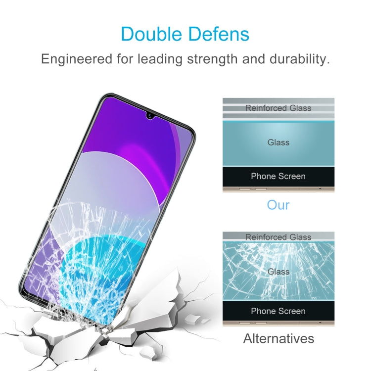 For BLU G72 Max 50 PCS 0.26mm 9H 2.5D Tempered Glass Film