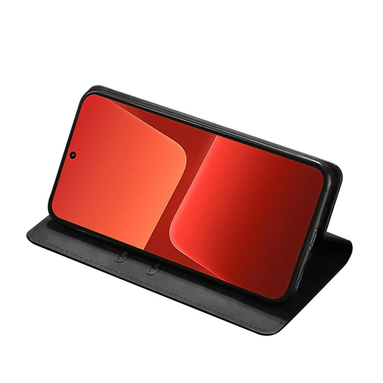 For Xiaomi 13 Skin Feel Magnetic Horizontal Flip Leather Phone Case