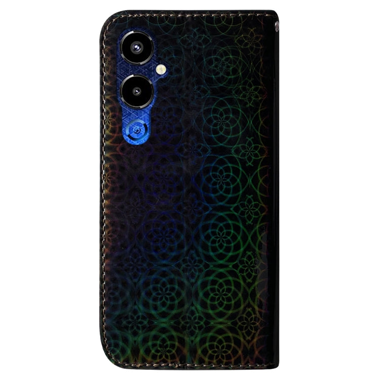 For Tecno Pova 4 Pro Colorful Magnetic Buckle Leather Phone Case