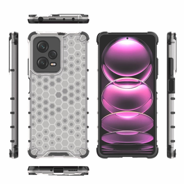 For Xiaomi Poco X5 Shockproof Honeycomb PC + TPU Phone Case