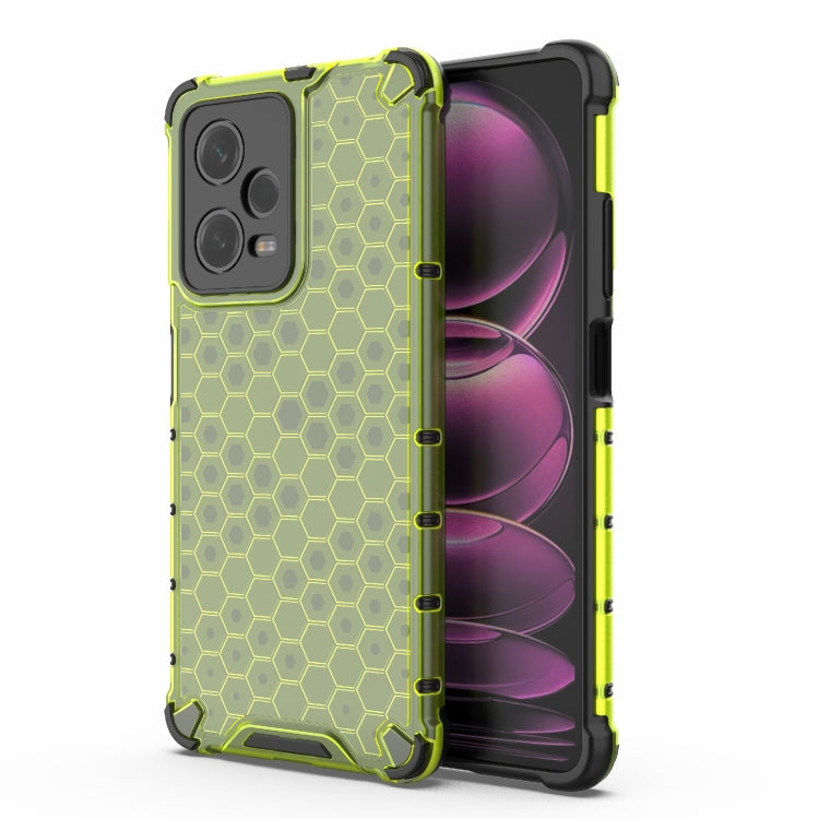 For Xiaomi Poco X5 Shockproof Honeycomb PC + TPU Phone Case
