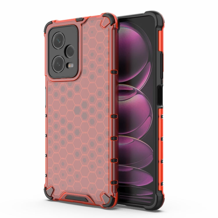 For Xiaomi Poco X5 Pro Shockproof Honeycomb PC + TPU Phone Case
