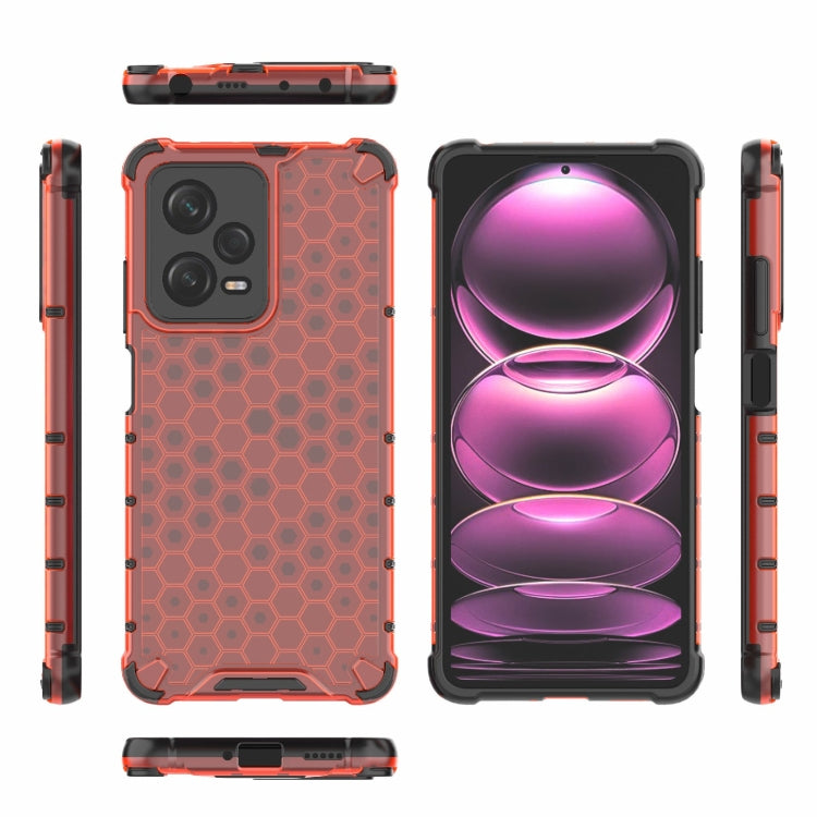 For Xiaomi Poco X5 Pro Shockproof Honeycomb PC + TPU Phone Case