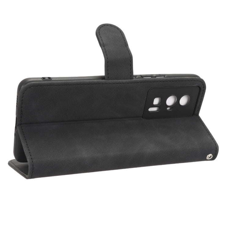 For Xiaomi Redmi K60 / K60 Pro Skin Feel Magnetic Flip Leather Phone Case