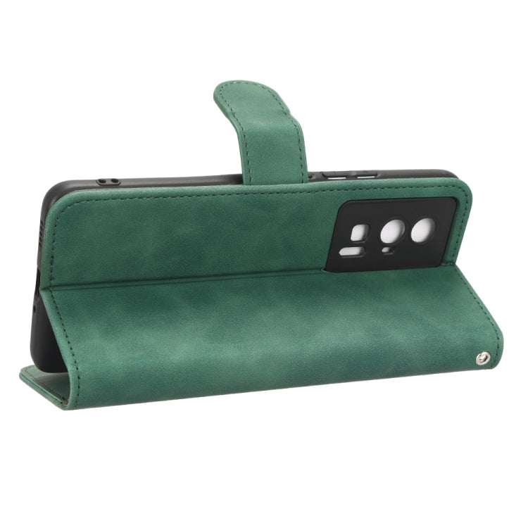 For Xiaomi Redmi K60 / K60 Pro Skin Feel Magnetic Flip Leather Phone Case