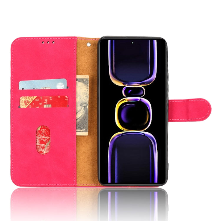 For Xiaomi Redmi K60 / K60 Pro Skin Feel Magnetic Flip Leather Phone Case