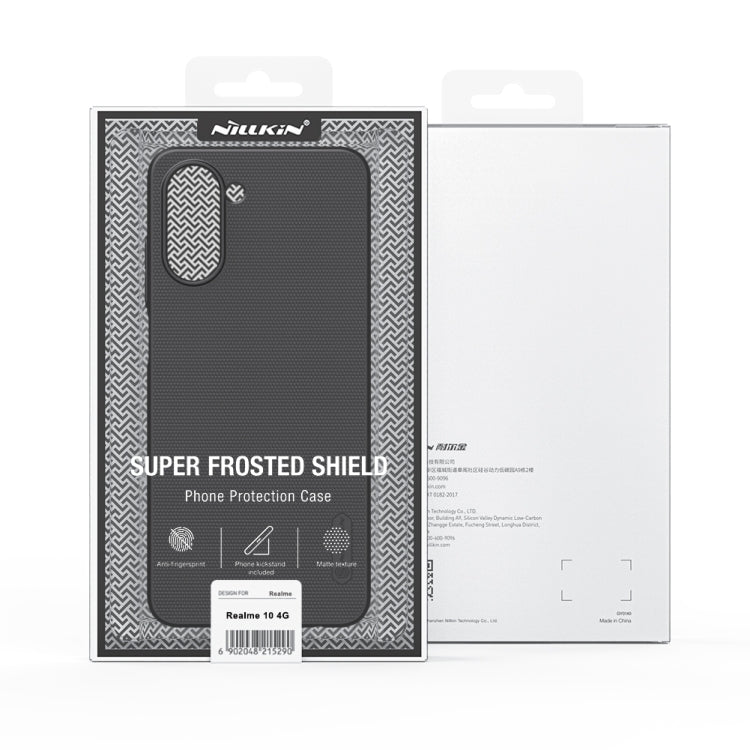 For Realme 10 4G NILLKIN Frosted PC Phone Case
