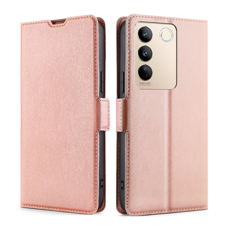 For vivo S16 / S16 Pro Ultra-thin Voltage Side Buckle Horizontal Flip Leather Phone Case