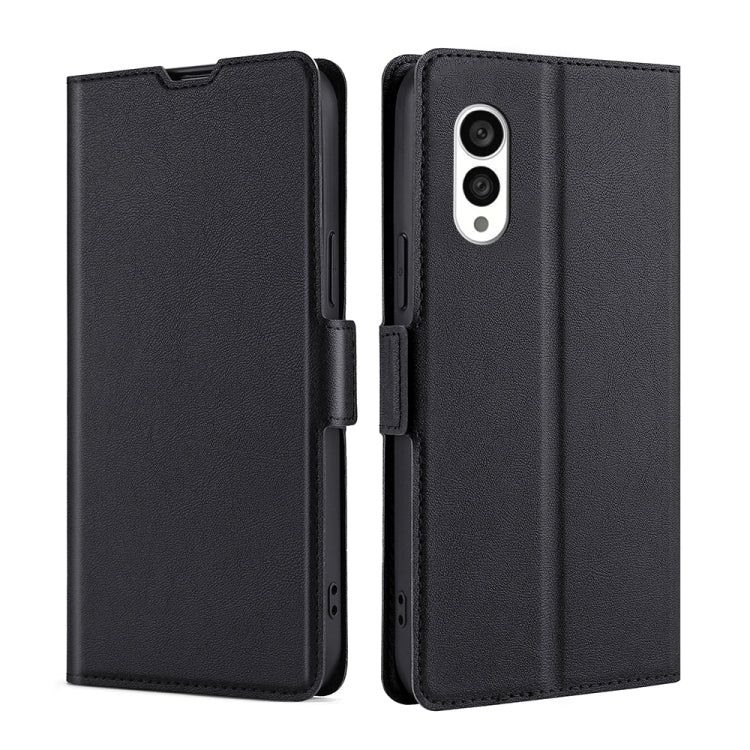 For Fujitsu Arrows N F-51C Ultra-thin Voltage Side Buckle Horizontal Flip Leather Phone Case