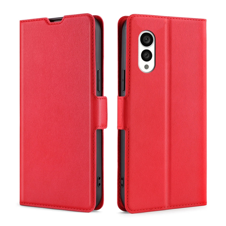 For Fujitsu Arrows N F-51C Ultra-thin Voltage Side Buckle Horizontal Flip Leather Phone Case