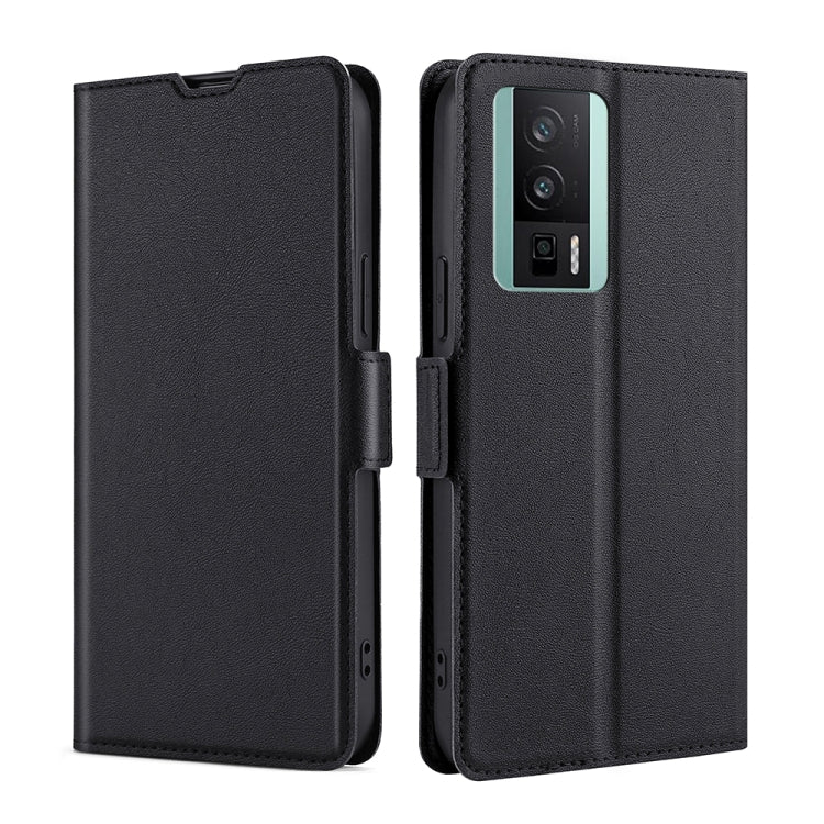 For Xiaomi Redmi K60 / K60 Pro Ultra-thin Voltage Side Buckle Horizontal Flip Leather Phone Case