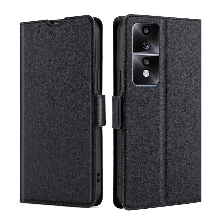 For Honor 80 GT Ultra-thin Voltage Side Buckle Horizontal Flip Leather Phone Case