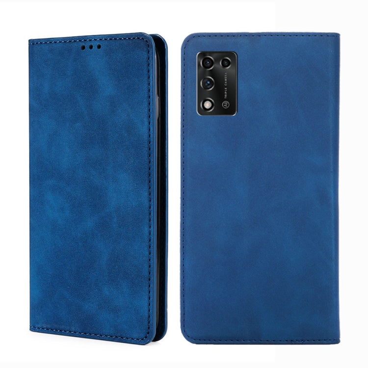For ZTE Libero 5G III Skin Feel Magnetic Horizontal Flip Leather Phone Case