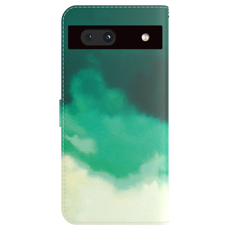For Google Pixel 7a Watercolor Pattern Flip Leather Phone Case