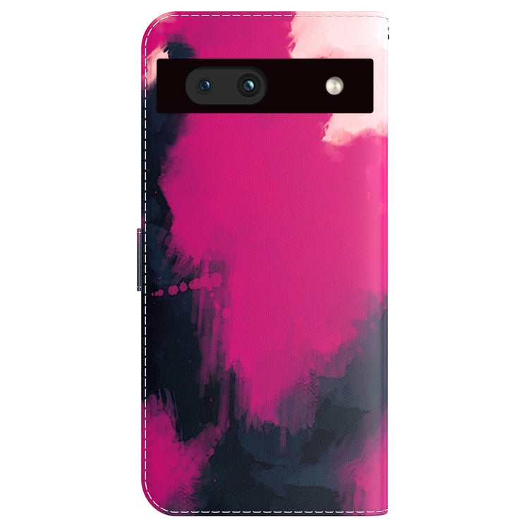For Google Pixel 7a Watercolor Pattern Flip Leather Phone Case