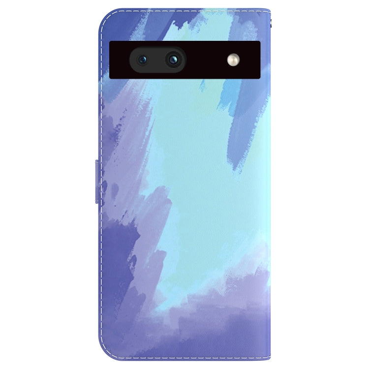 For Google Pixel 7a Watercolor Pattern Flip Leather Phone Case