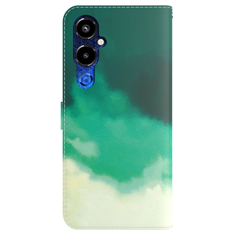 For Tecno Pova 4 Pro Watercolor Pattern Flip Leather Phone Case