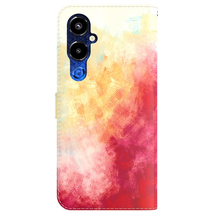 For Tecno Pova 4 Pro Watercolor Pattern Flip Leather Phone Case