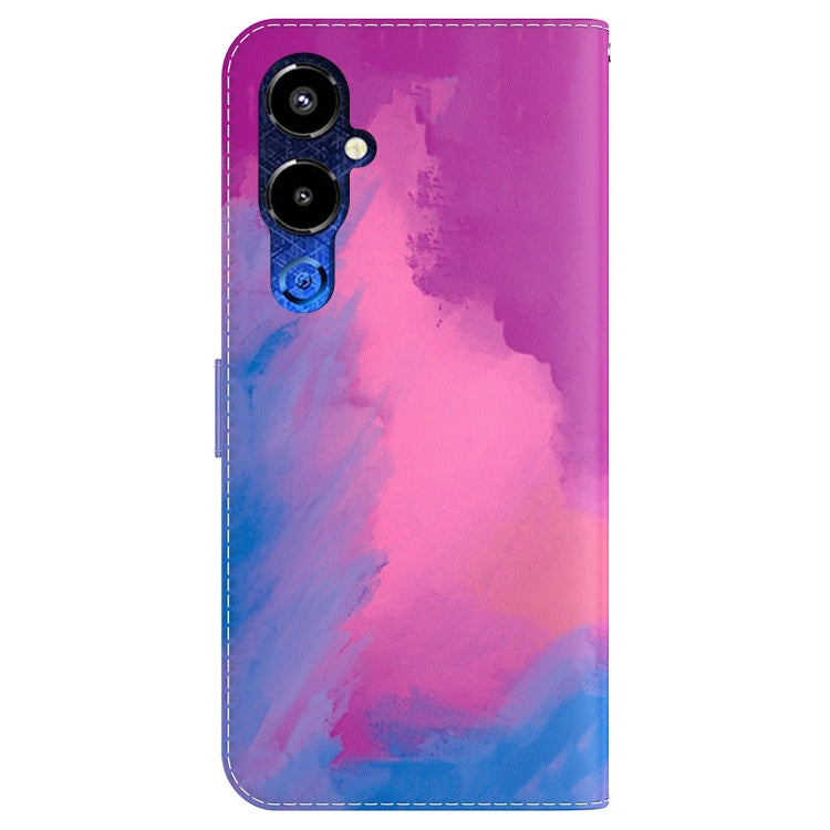 For Tecno Pova 4 Pro Watercolor Pattern Flip Leather Phone Case