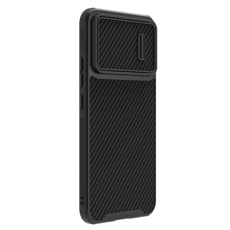 For Xiaomi 13 NILLKIN Synthetic Fiber Camshield Phone Case(Black)