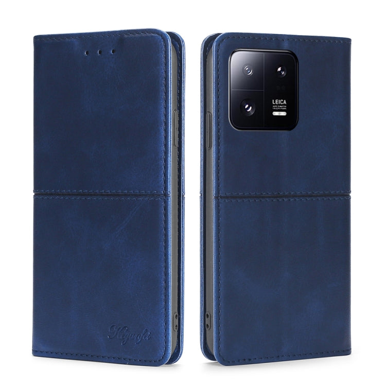 For Xiaomi 13 Pro Cow Texture Magnetic Horizontal Flip Leather Phone Case