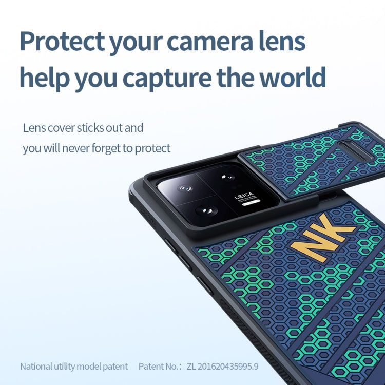 For Xiaomi 13 Pro NILLKIN 3D Lens Sliding Camera Phone Case
