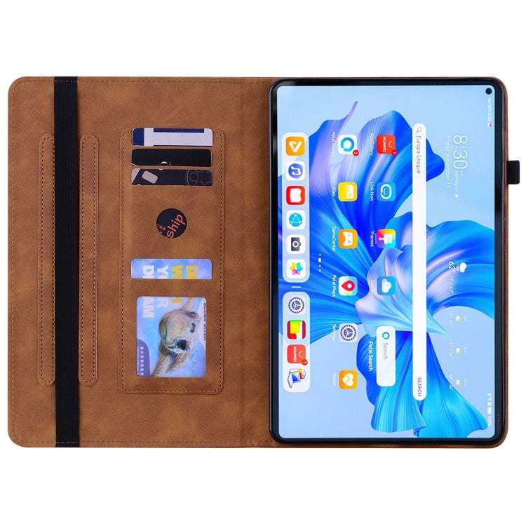 For Huawei MatePad Pro 11 2022 Skin Feel Solid Color Zipper Leather Tablet Case