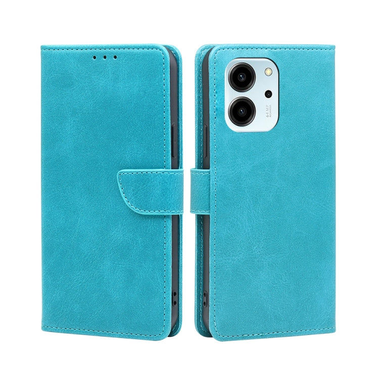 For Honor 80 SE Calf Texture Buckle Flip Leather Phone Case
