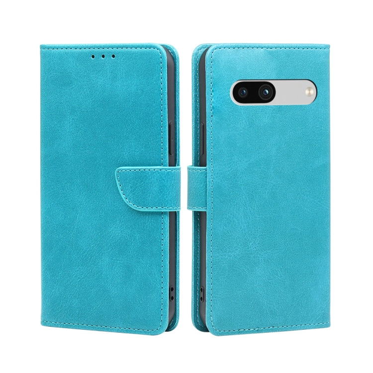 For Google Pixel 7a Calf Texture Buckle Flip Leather Phone Case