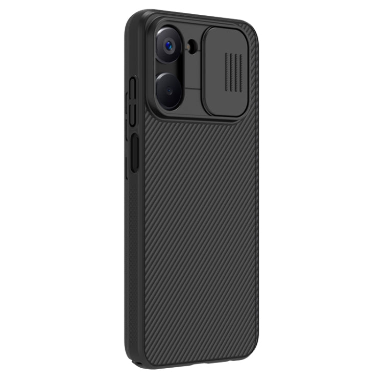 For Realme 10 4G NILLKIN Black Mirror Series Camshield PC Phone Case