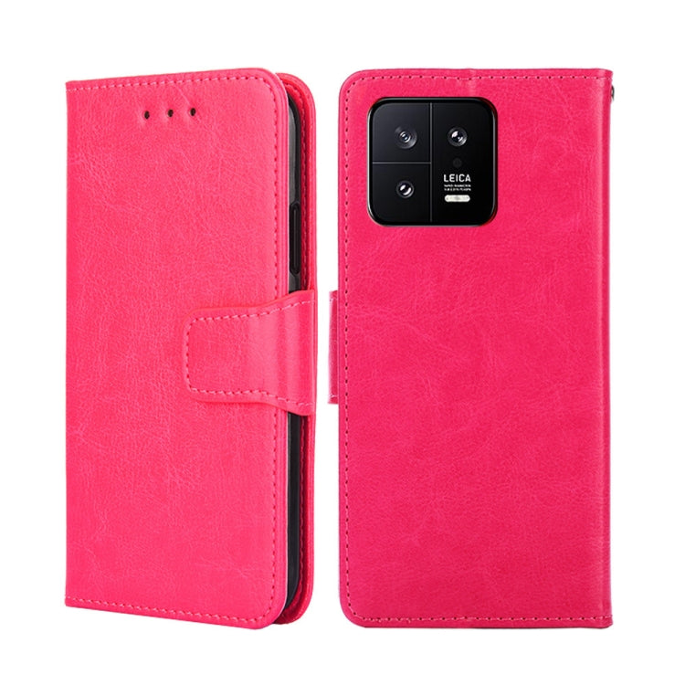 For Xiaomi 13 Crystal Texture Leather Phone Case