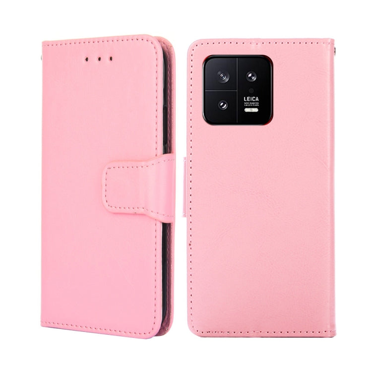 For Xiaomi 13 Crystal Texture Leather Phone Case