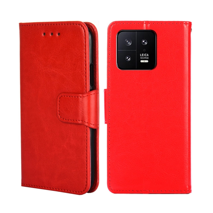 For Xiaomi 13 Crystal Texture Leather Phone Case