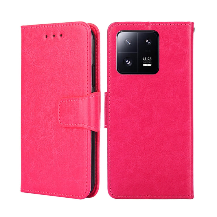 For Xiaomi 13 Pro Crystal Texture Leather Phone Case
