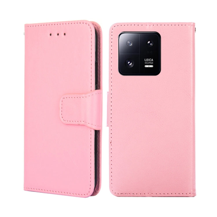 For Xiaomi 13 Pro Crystal Texture Leather Phone Case