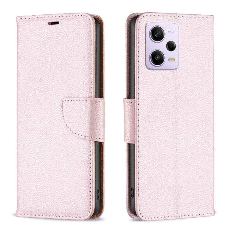 For Xiaomi Redmi Note 12 Pro+ Global Litchi Texture Pure Color Leather Phone Case